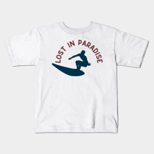 Lost is paradise Kids T-Shirt